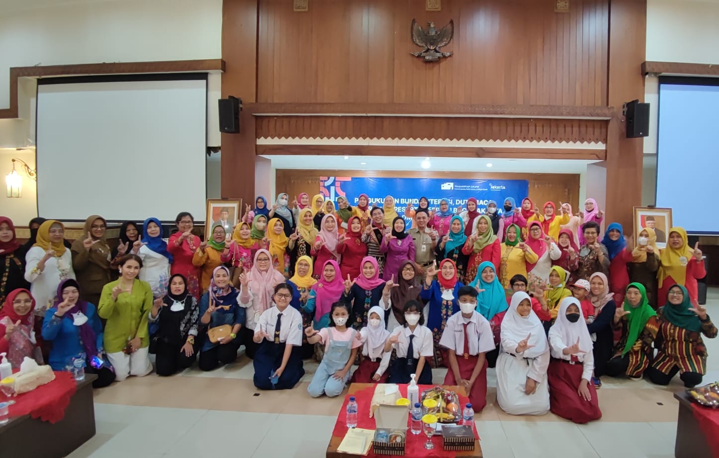 Pengukuhan Bunda Literasi, Duta Baca Dan Apresiasi Baca Jakarta